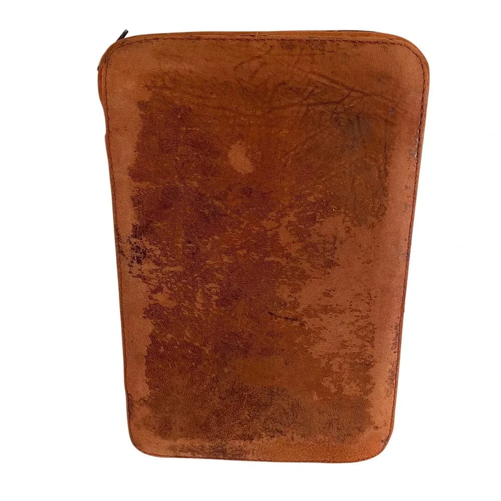 Vintage 1966 The Jerusalem Bible Doubleday Hardcover with Leather Zippered Case